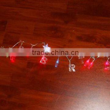 Words Happy Birthday Led Battery String Light photo-4