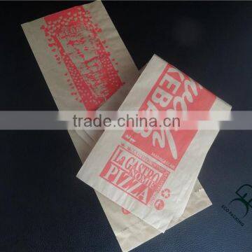 Custom Printed Cheap Brown Kraft Paper Bag for Food photo-3