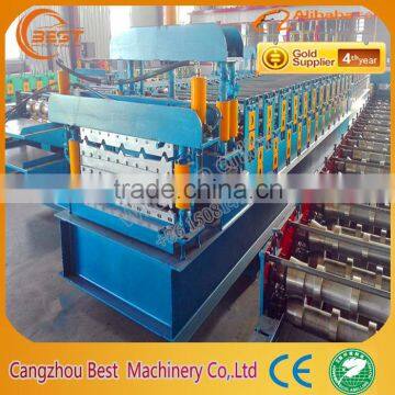 Best Double Layer Glazing Steel Sheet Roll Forming Machine