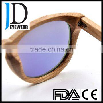 Men Women Polarized Fashion Design Wooden Sun Glasses With Logo photo-6