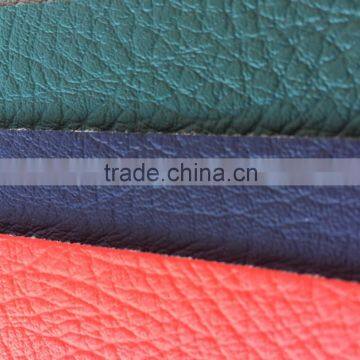 Synthetic leather grain pattern slight elastic abrasion-resistant PVC leather whosesale