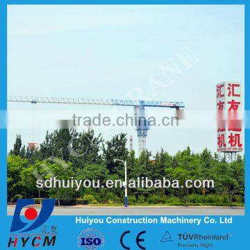 SUPPLY 12t, High working efficiency Hammer Tower Crane