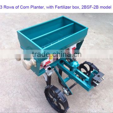 3 Row of Corn Seeder Machine For Small Tiller