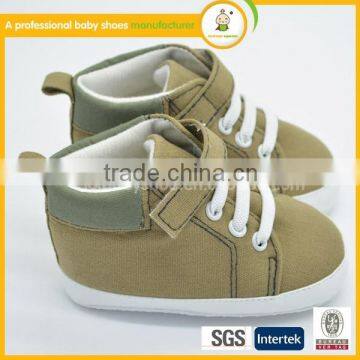 High Quality Wholesale Baby Kids Children Casual Sport Safety Shoes Hot Sale Baby High Ankle Canvas Shoes