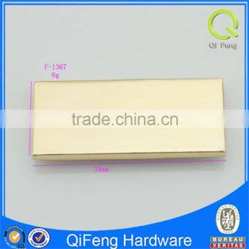 Custom Metal Tag Handbag Accessories Metal