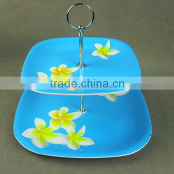 melamine cake fruit plate