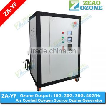 High efficiency air cooled aquaculture shrimp farming ozone generator