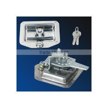 polished stainless steel latch