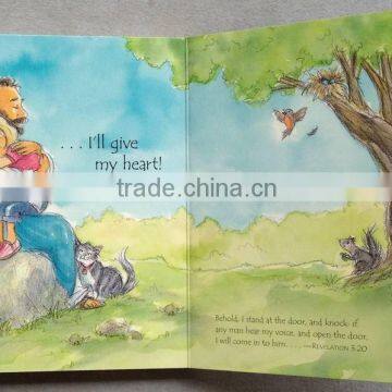 hardcover childrens coloring cardboard book printing