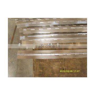heavy duty iron long piano hinge with 9mm pin diameter
