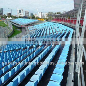 Outdoor Portable Grandstand Seating - Hot Dipped Galvanized High Tensile Strength Steel Scaffold photo-2