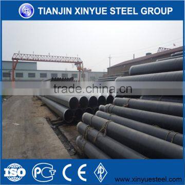 3PE sprial welded mild steel pipe line