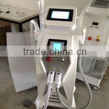 Brown Age Spots Removal 3 In 1 Multi-function Beauty Machine Elight+ RF+ ND YAG Laser For Beauty Salon And Laser Clinic Tattoo Removal System