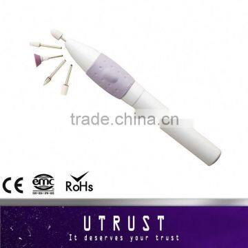 Supplier ABS Plastic Utrust Best logo print mens wholesale manicure set