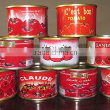 double concentrated and cold break drummed tomato paste in stock