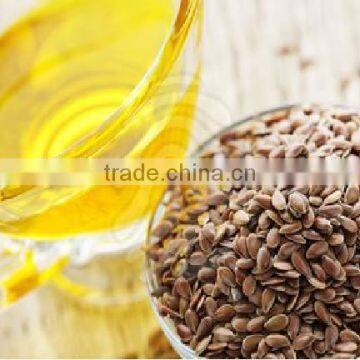 China supplier Organic flaxseed oil (alpha linolenci acid) Omega 3 oil Refined