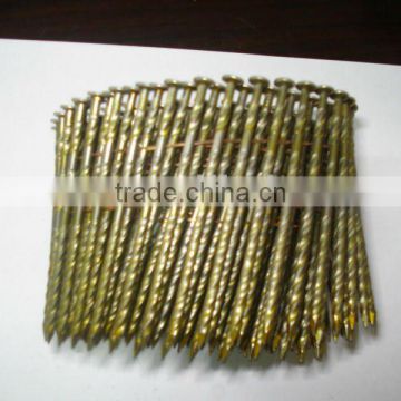 zinc coated wired roofing coil nails supplier