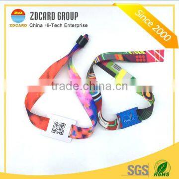 RFID Woven NFC Event Bracelet Manufactuer