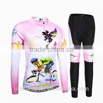 Fashion design custom brand compression cycling suits