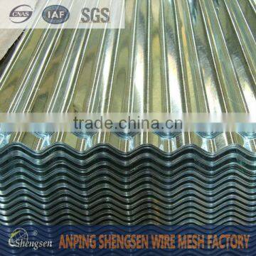 2015 China ISO9001 Green Corrugated Steel Sheet