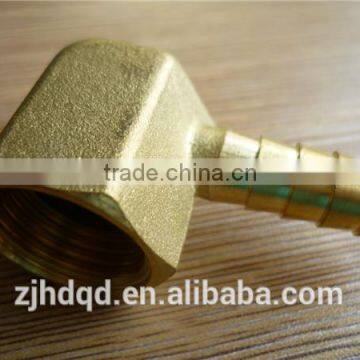 brass L type Hose rubber hoes sleeve end fitting