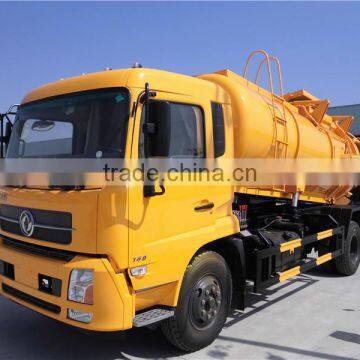 Dongfeng Kingrun 10CBM Sewage Suction Tanker Truck for Sale photo-2