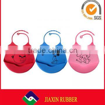 New Items Food Grade Embroidery Baby Bibs With Snaps photo-2