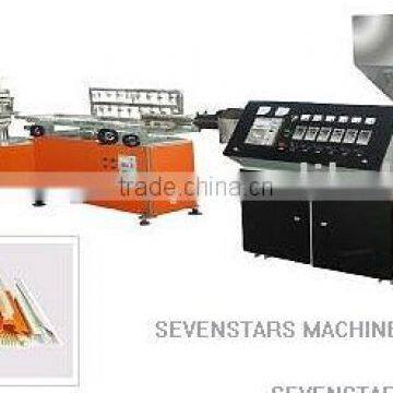 PVC plastic profile extruding machine