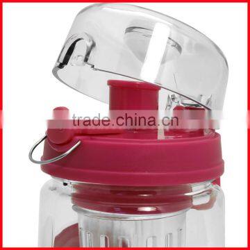 1000ml Fruit Infusing Infuser Water Bottle BPA Free Plastic Sports Detox Health photo-6