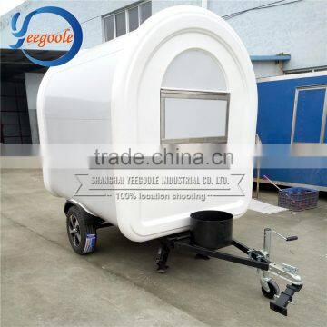 Yeegoole Thai Model Ice Cream Trailer / Food Carts Vendors / Stainless Steel Trailer CE photo-2