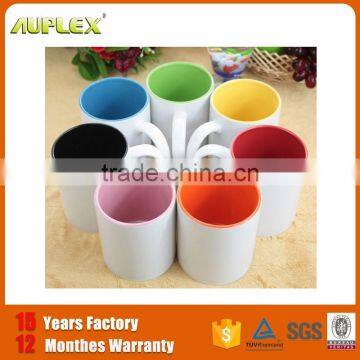 Wholesale 11oz White Sublimation Inner Colorful Mug for Sublimation Transfer Machine photo-4