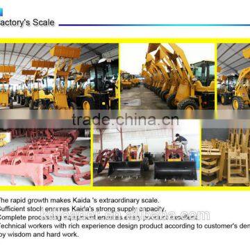 2015 New Design 2.6 Tons Small Wheel Loader
