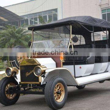 Attractive Price Electric Sightseeing Car 5KW Vintage Classic Car for Sale photo-2