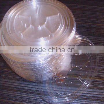 Customized Disposable Clear Plastic Bowl Lid photo-5