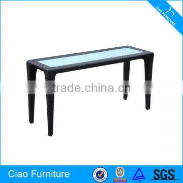 Long Size Outdoor Rattan Table