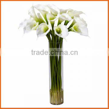 Best quality clear wholesale glass vases tall