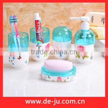 Transparent Cover PP Cheap Bathroom Accessories