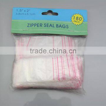 60 Packs Zipper Seal Bags pe Plastic Bag pe Mesh Bag and pe Bag photo-3