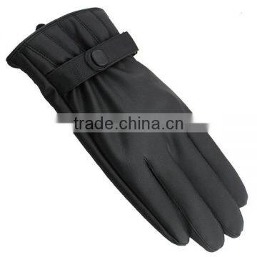 Fashion Men Touch Gloves, Add Wool Warm Gloves, Leather Driving Gloves photo-4