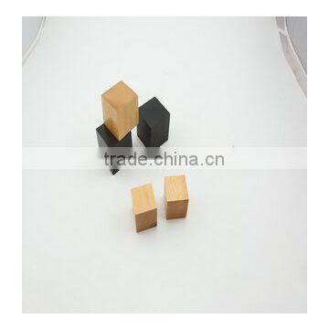 1.5" Natural Unfinished Hardwood Craft Wood Blocks photo-3