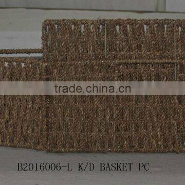 Seagrass Iron Shelf Basket photo-4