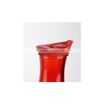 3 Color Fancy Glass Fresh Milk Bottle and Juice Glass photo-4