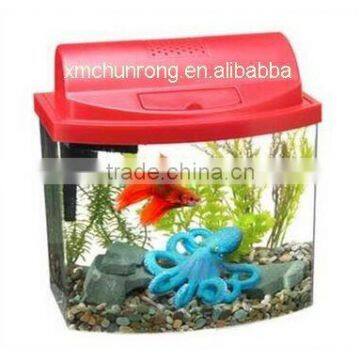 Multicolor Plastic Mini Fish Tank photo-2