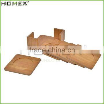 hot sale high quality heat insulation bamboo table mat coaster set/Homex_Factory