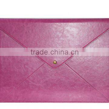 Computer Bag Laptop PU Leather Waterproof Briefcase Rolling Men Laptop Bag photo-4