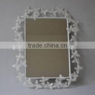 Metal Wall Mirror With Butterfly photo-2