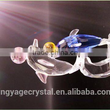 Exquisite Small Crystal Dolphin as Special Wedding Presents for Lovers photo-3