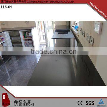 Rectangular Shape Indian Black Indian Black Polished Granite Kitchen Countertop photo-5