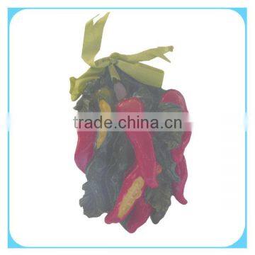 resin chili shaped wall hanging for kitchen