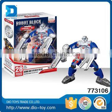 new products 2016 robot brick toys robot toy